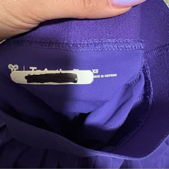 Aritzia TNA Power Purple Athletic Tennis Skirt Skort- Size XS - Picture 3 of 6